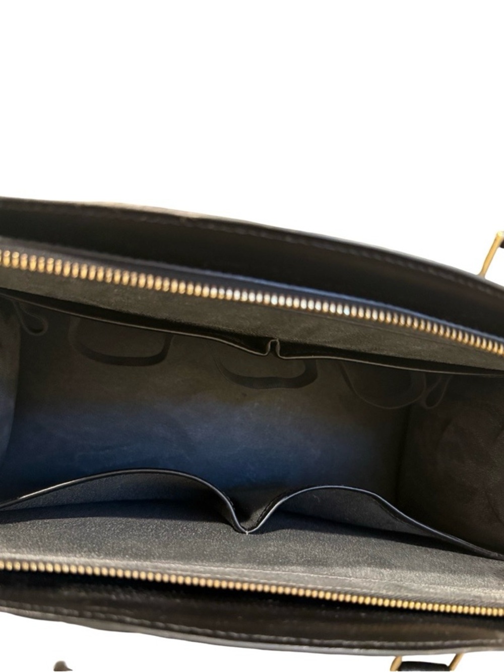 Louis Vuitton Riviera Epi Leather Black Top Handle Bag LV Vintage - Picture 9 of 12